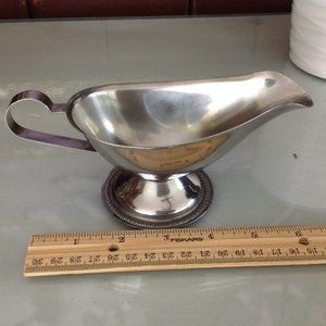 Vintage Vollrath Stainless Steel Gravy Boat